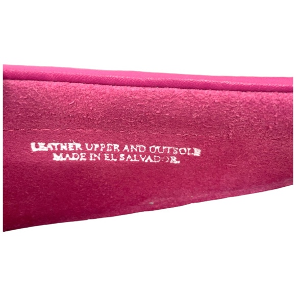 NWOT Bass Whitney Weejun Penny Loafer, Fuchsia, Size 8M - Picture 11 of 12